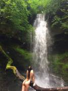 Secluded Waterfall Near My Home [OC]