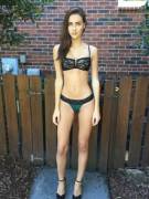 Backyard Pose