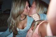 Beauties Kissing