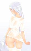 濡れる