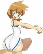 Misty in a Swimsuit