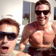 Stephen Amell &amp; John Barrowman - Actors