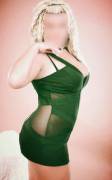 8 pics of curvy blonde escort