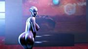 Liara Looking Back