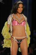 Adriana Lima see through panties VS 2003