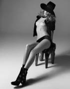 Rosie Huntington-Whiteley - Topless for DT Magazine