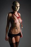 Who cares what she looks like under the mask.