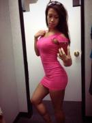 Pink dress