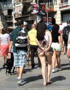 on the street
