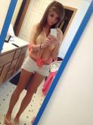 Peach shirt