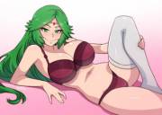 Palutena proudly shows off [Akairiot]