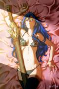 Lucina in Lingerie