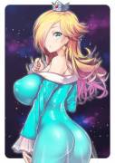 Peach and Rosalina have slightly tight outfits too [nagase haruhito]