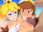 Peach and...Peach alt Blowjob [Peach &amp; Daisy]