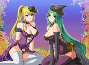 Is it too late for Halloween? (Samus, Palutena)