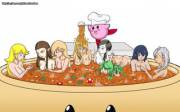 Paradise Stew (Peach, Zelda, Rosalina, Samus, WFT, Palutena, Lucina, Robin)