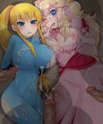 Samus didn't sign up for this. [Samus &amp; Peach]