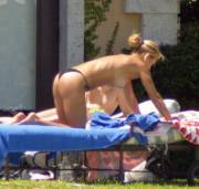 Anna Kournikova - Topless in 2001