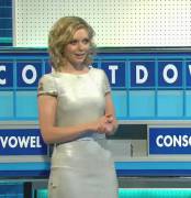 Rachel Riley draws a dick on her magic dress