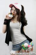 This girl from a cosplay