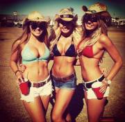 Trio of bikinis