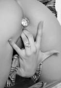 Black and white fingering