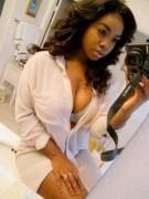 Bathroom selfie