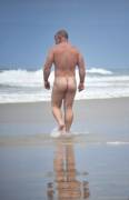 Tan line.