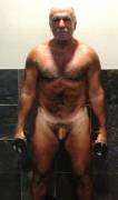 71 year old hairy muscle daddy