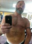 At the gym