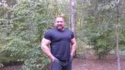 Dad in the Woods