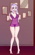 Diamond Tiara's babydoll nightie (artist: scdk)