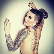 I know she does porn but I think inked magazine meets to do a Christy Mack special edition. She has some great tats.