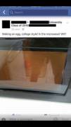 "Accidental" exposure while making an egg.