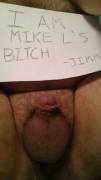 Pic I took for my last dom
