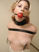 Charlotte Marie Antone (aka Charlotte Johnson) gagged and bound