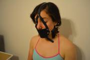 Sexy Kitten Gagged