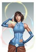 Korra Flexing.