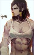 Pharah's been hitting the gym (hugu_over) [Overwatch]