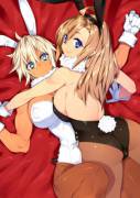 Cute bunnies.