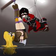 (Bondage) Ruby and Yang in peril! [D-Mizton]