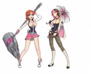 [Sexygenderswaps] Sexy Nora and Neo