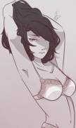Cinder showing off [By Silenticha]