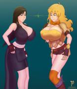 [Prominence] Battle of the Boobs Tifa X Yang