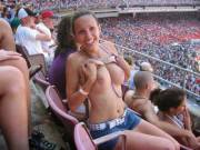 ♪ ♫ Take me out to the ballgame! ♫ ♪ [xpost /r/Titties]