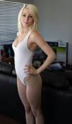 White leotard