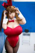 Big Bunny Cosplayer