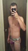 First jockstrap and verification
