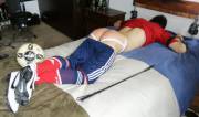 Shorts down