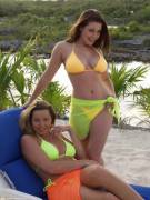 Yellow Bikini Girls